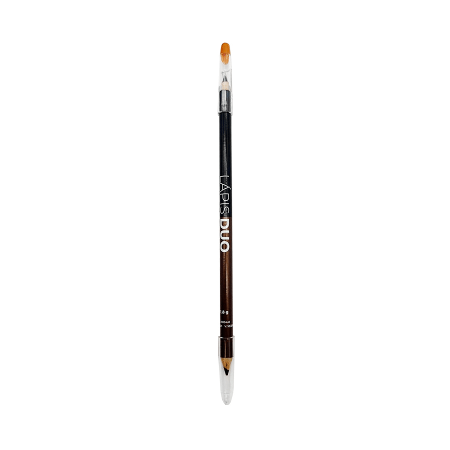Lápis para Olhos Duo 2 em 1 Preto e Marrom com Apontador