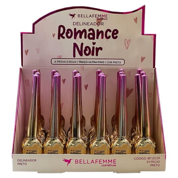 Delineador Romance Noir - 24 pçs